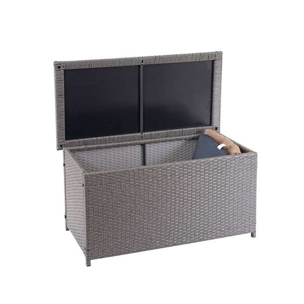 Polyrattan hyndeboks - gr hyndeboks p 170 liter - 51x100x50 Basis model