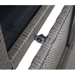 Polyrattan hyndeboks - gr hyndeboks p 170 liter - 51x100x50 Basis model