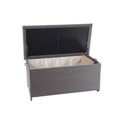 Polyrattan hyndeboks - gr hyndeboks p 170 liter - 51x100x50 Premium model
