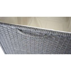 Polyrattan hyndeboks - gr hyndeboks p 170 liter - 51x100x50 Premium model