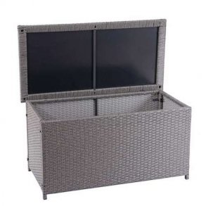 Polyrattan hyndeboks - gr hyndeboks p 250 liter - 51x115x59 Basis model