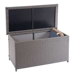 Polyrattan hyndeboks - gr hyndeboks p 250 liter - 51x115x59 Basis model