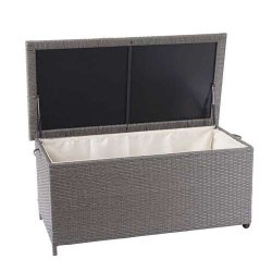 Polyrattan hyndeboks - gr hyndeboks p 250 liter - 51x115x59 Premium model