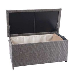Polyrattan hyndeboks - gr hyndeboks p 250 liter - 51x115x59 Premium model