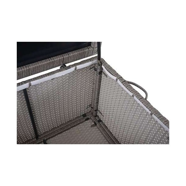 Polyrattan hyndeboks - gr hyndeboks p 250 liter - 51x115x59 Premium model