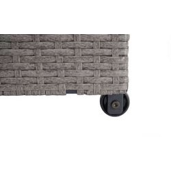 Polyrattan hyndeboks - gr hyndeboks p 250 liter - 51x115x59 Premium model