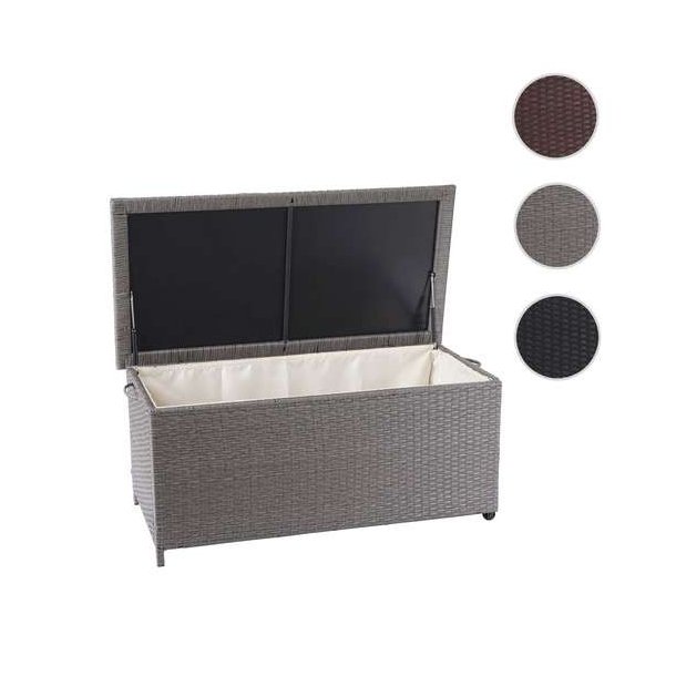 Polyrattan hyndeboks - gr hyndeboks p 250 liter - 51x115x59 Premium model