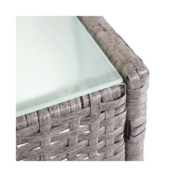 Polyrattan havembler - grt polyrattan loungest - gr 2-1-1 sofast