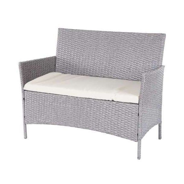 Polyrattan havembler - grt polyrattan loungest - gr 2-1-1 sofast
