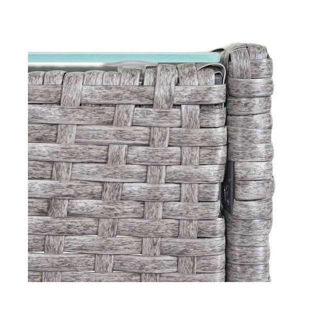 Polyrattan havembler - grt polyrattan loungest - gr 2-1-1 sofast