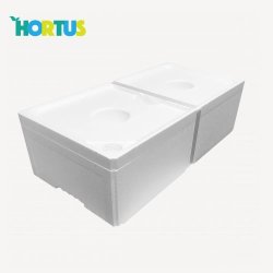 Kapilrkasse og selvvandingskasse 24x80x40 cm i flamingo - Hortus