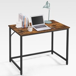 Skrivebord - computerbord - rustik brun 100 x 50 x 75 cm