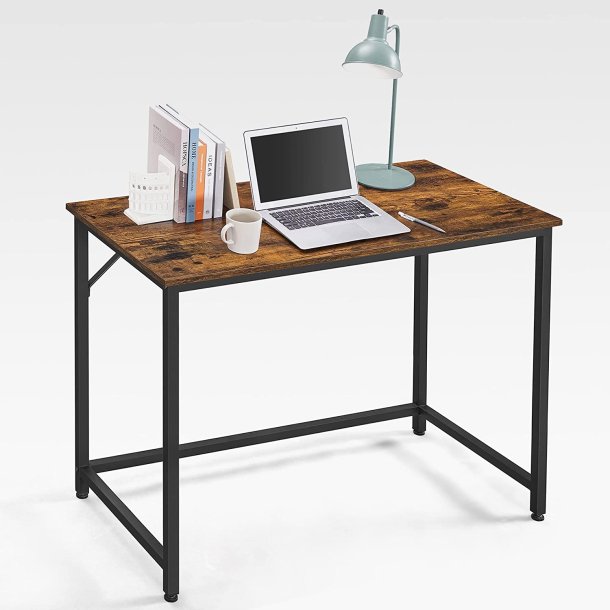 Skrivebord - computerbord - rustik brun 100 x 50 x 75 cm
