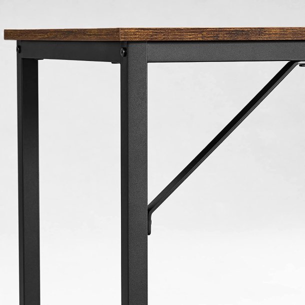 Skrivebord - computerbord - rustik brun 100 x 50 x 75 cm
