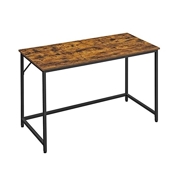 Skrivebord - computerbord - rustik brun 60 x 120 x 75 cm