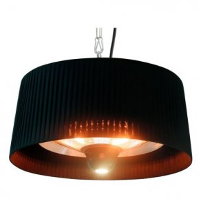 Terrassevarmer - h�ngemodel 800/1000/1800 Watt med fjernbetjening - varmelampe fra Hortus