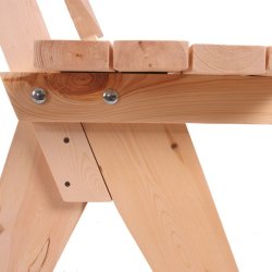 Have bnk - parkbnk og havebnk - trbnk p 148 cm - ubehandlet