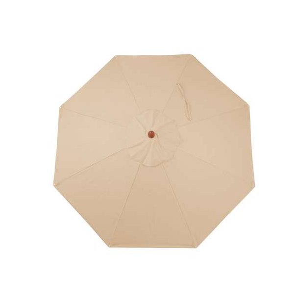 Trparasol 300 cm - luksus creme/beige parasol - haveparasol 3 meter