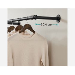 V�gmonteret t�jstang - b�jlestang til v�g - 30,4 x 170 x 7 cm