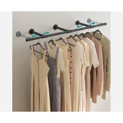 V�gmonteret t�jstang - b�jlestang til v�g - 30,4 x 170 x 7 cm