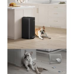 Pedalspand 30 liter - skraldespand med soft-close l�g - sort