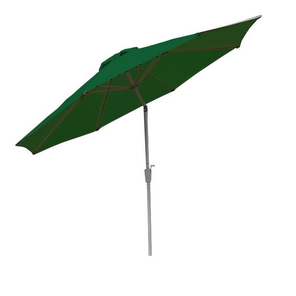 Haveparasol i aluminium med knk/vip 300cm - grn