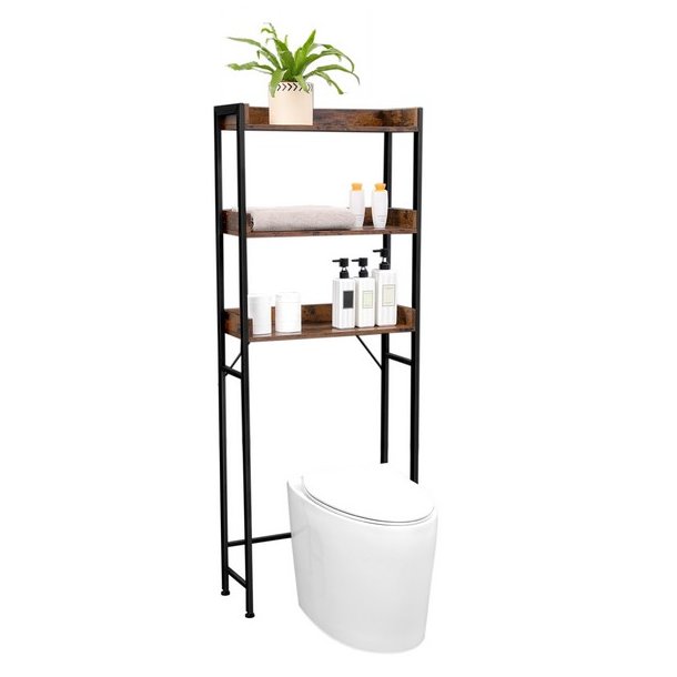 Badevrelsesreol - reol til badevrelse over toilet/vaskemaskine