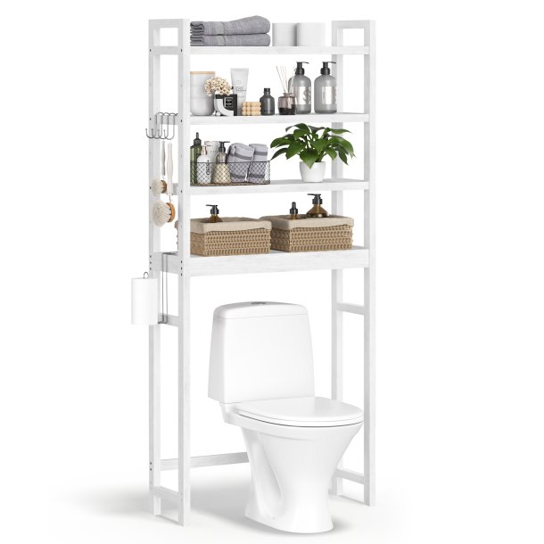 Badev�relsesreol - reol til badev�relse over toilet/vaskemaskine