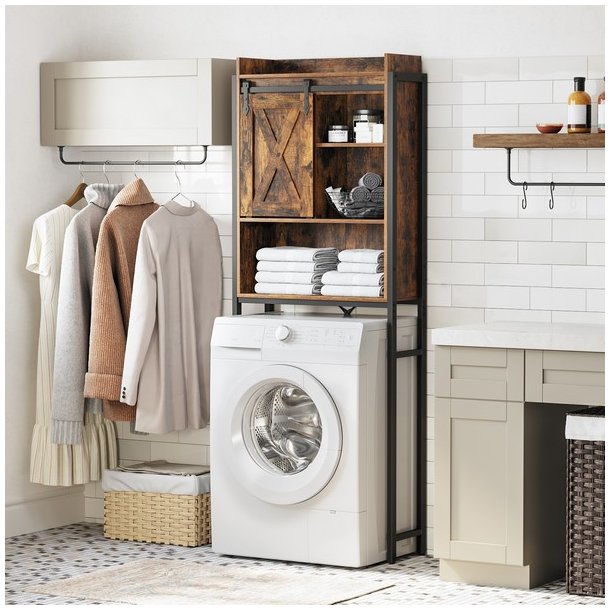 Badev�relsesskab - skab til badev�relse over toilet/vaskemaskine