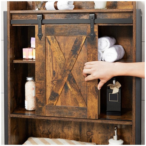 Badev�relsesskab - skab til badev�relse over toilet/vaskemaskine