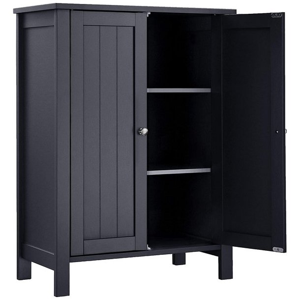 Badev�relsesskab - skab til badev�relse - gr� 80 x 60 x 30 cm