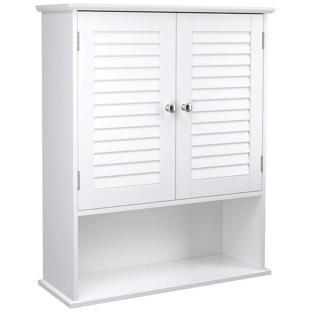 Badevrelsesskab - vghngt skab - vgskab - hvid 60 x 20 x 70