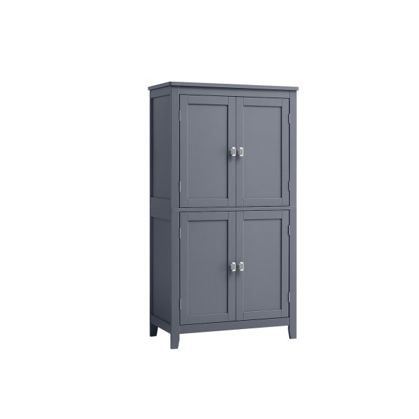 Badevrelsesskab med 2 skabe - opbevaringsskab gr 110x60x30