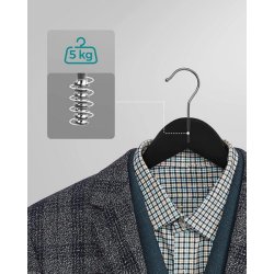 T�jb�jler med buksestang - 20 stk sorte tr�b�jler til t�j