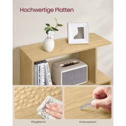 Reol - bogreol, gulvreol og rumdeler - brun 190 x 24 x 70