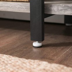 Reol - stuereol i industrielt design - gr� beige 177,5 x 105 x 33,5