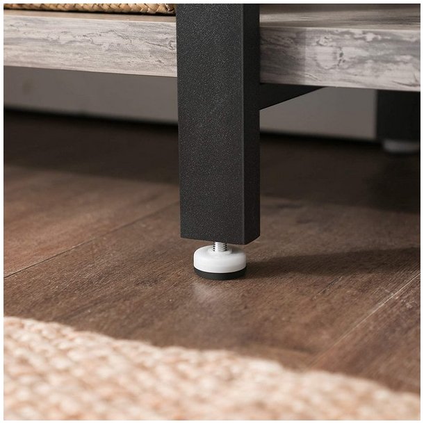 Reol - stuereol i industrielt design - gr� beige 177,5 x 105 x 33,5