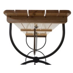 Bord- og bnkest - 2 havebnke og 1 havebord - sammenklappeligt foldbart