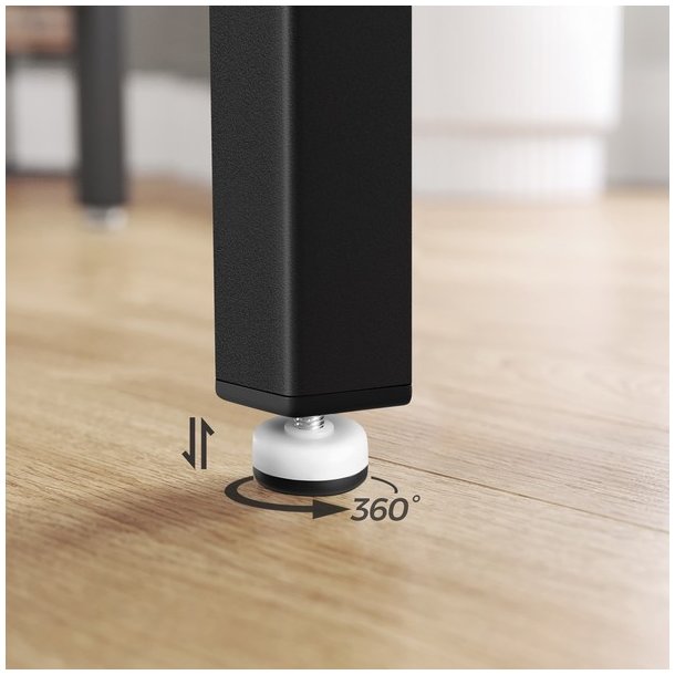 Spisebord i industrielt design - rustik brun bord 120 x 75 x 75