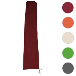 Overtrk til parasol 4 meter - vandtt bordeaux rd cover til haveparasol