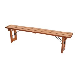 Bnkest 180 cm - 1 havebord og 2 havebnke - sammenklappelige foldbare