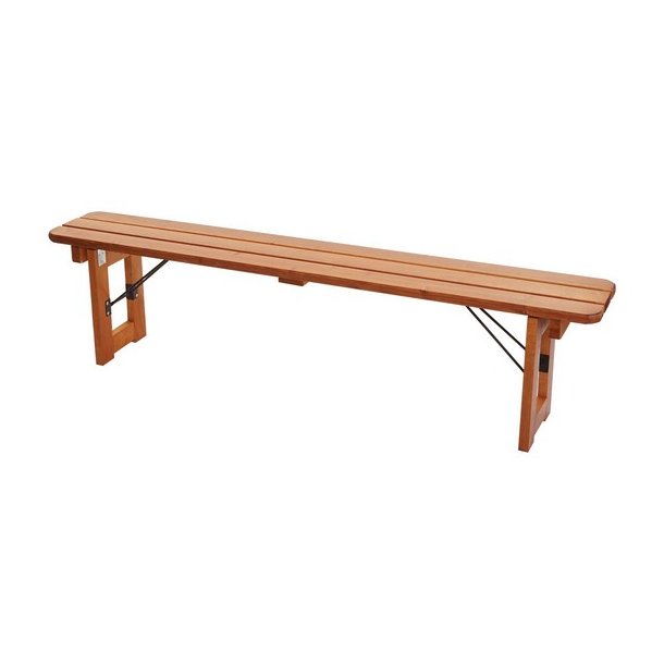 Bnkest 180 cm - 1 havebord og 2 havebnke - sammenklappelige foldbare