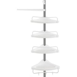 Brusestativ - hjrne brusehylde til badevrelse 95-300 cm