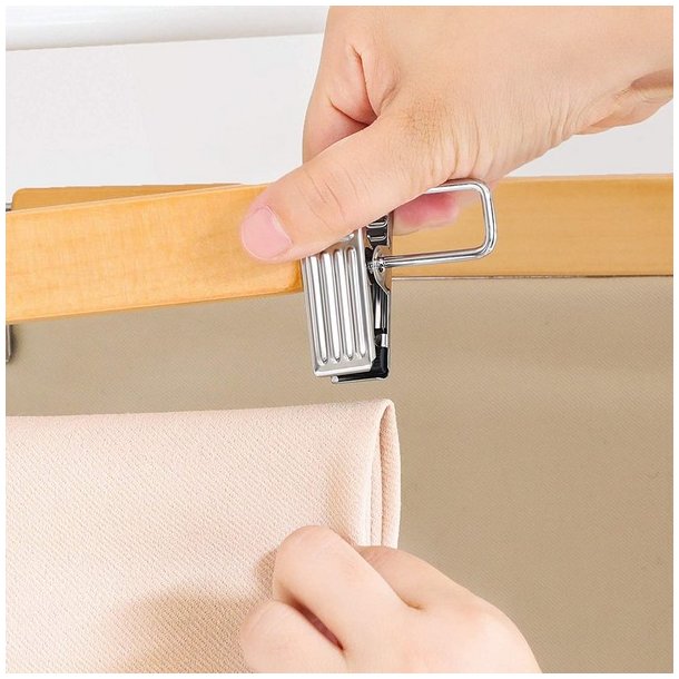 Bukseb�jler i tr� - justerbare 8-pak bukseklemme b�jler - 34 cm