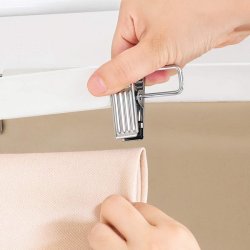 Bukseb�jler i tr� - justerbare 8-pak bukseklemme b�jler - 34 cm