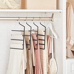 Bukseb�jler - sampak p� 4 stk skridsikre b�jler til 5 bukser - sort