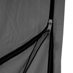 Overtrk til parasol 5 meter - vandtt antracit cover til haveparasol