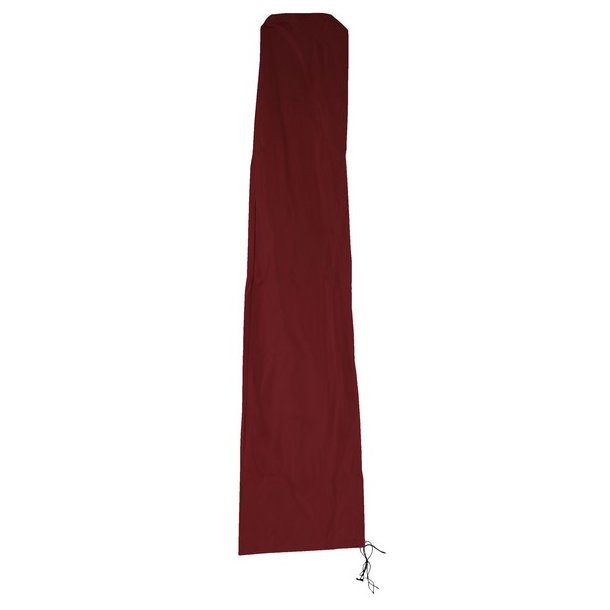 Overtrk til parasol 5 meter - vandtt bordeaux rd cover til haveparasol