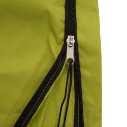 Overtrk til parasol 4 meter - vandtt lysegrn cover til haveparasol