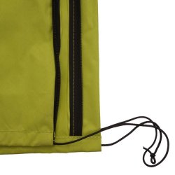 Overtrk til parasol 4 meter - vandtt lysegrn cover til haveparasol